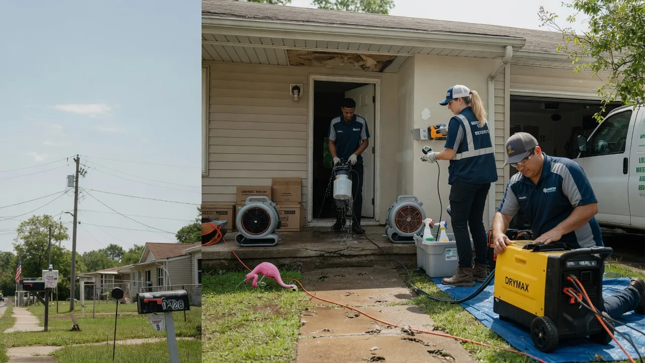 Storm Damage Water Removal in Mill Creek, OK near me